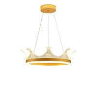 ASYHONG Luz de Colgante de Vidrio de Cristal, Cuerpo de Hardware de Pintura a Alta Temperatura + Pantalla de lámpara translúcida de acrílico, Luces Colgantes Creativas nórdicas para niña Princesa,