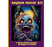 Asylum Horror Art: A Spine-Chilling Escape, 60 Pages to Explore
