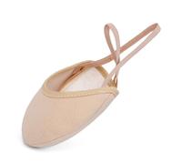 Asyusyu Zapatos de gimnasia rítmica Media suela Zapatos de baile para ballet piruetas gimnasia, Cuello., Medium