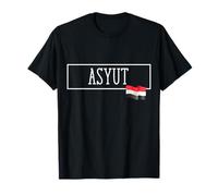 Asyut Egypt Country Family Trip Travel EG Hombres Mujeres Camiseta
