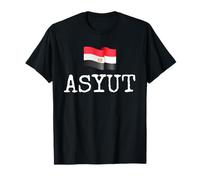 Asyut Egypt Country Family Trip Travel EG Hombres Mujeres Camiseta