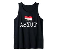 Asyut Egypt Country Family Trip Travel EG Hombres Mujeres Camiseta sin Mangas