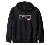 Asyut Egypt Country Family Trip Travel EG Hombres Mujeres Sudadera con Capucha