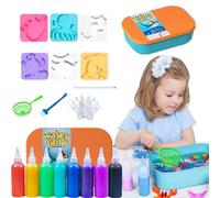 Aszaui Aqua Gelz Creative Set,Aquagelz 3D Creative Set de Mágicos de Geles de Océano para Niños,Manualidades, Actividades Creativas,Juego Educativos Niños