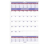 AT-A-GLANCE Calendario de pared 2023, 15-1/2 x 22-3/4 pulgadas, grande, encuadernado en espiral, referencia de 3 meses (PM628)