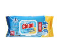 At Home Clean toallitas de limpieza multiusos de limón (55 unidades)