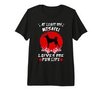 At Least My Kishu Loves Me For Life Japanese Dog Breeds Camiseta Premium