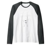 At Least My Labs were Normal La Salud GANA el Humor - Camiseta Manga Raglan