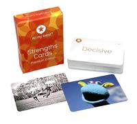 At My Best Tarjetas de fortalezas (edición premium) | Explora y discute fortalezas | Adecuado para entrenamiento individual, asesoramiento, terapia, formación de equipos, participación comunitaria y