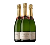 AT Roca Brut Penedès Reserva 75 cl Espumoso blanco (Caja de 3 Botellas de 75 cl)