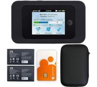 AT&T Mobile Hotspot ZTE Velocity MF985 | Punto de acceso WiFi móvil portátil 4G LTE para viajes | Desbloqueado para América del Norte y del Sur | Velocidad de hasta 600 Mbps | Hasta 10 dispositivos |