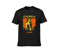 At The Drive-In Album Unisex 100% Cotton Short-Sleeve T-Shirts Black L