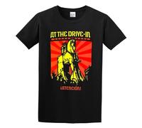 At The Drive In Album Unisex 100% Cotton Short-Sleeve T-Shirts Black XXXL
