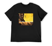 At The Drive In Relationship of Command Men's T-Shirt Unisex Black Cotton Hip Hop Print tee Shirts S