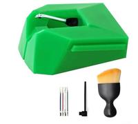 AT-VMN95E - Aguja giratoria de repuesto para tocadiscos Audio-Technica AT-LP120X-USB+Alambre+Punta elíptica+Eje de aluminio