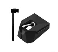 AT-VMN95E Aguja para tocadiscos, lápiz capacitivo de vinilo fonógrafo con 2 cepillos de limpieza, repuesto para la serie VM95