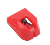 AT-VMN95E Lápiz capacitivo de repuesto para tocadiscos Audio-Technica AT-LP120X, lápiz capacitivo magnético móvil elíptico compatible con cartuchos de la serie VM95 (rojo)