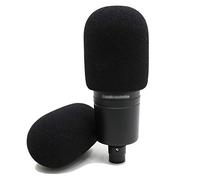 AT2020 Pop Filter - Espuma Paraviento Micrófono Parabrisas para Audio Technica AT2020 Condenser Micrófono como Filtro Pop por YOUSHARES (2 Paquetes)