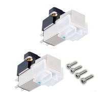 AT3600L - Cartucho magnético giratorio para tocadiscos, cartucho de fonógrafo magnético móvil con salida de 4,2 mV, frecuencia de 20 Hz-20 kHz (3 piezas)