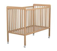 AT4 Baby Cot ESSENTIAL con Cuna Corredera Haya Lacada 60 x 120 cm - talla60x120 cm