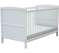 AT4 Cuna bebé evolutiva madera Blanco 70 x 140 cm
