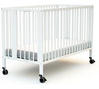 AT4 Cuna con ruedas plegable ESSENTIEL blanca 60 x 120 cm - talla60x120 cm