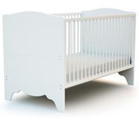 AT4 Cuna convertible en madera blanco 70 x 140 cm