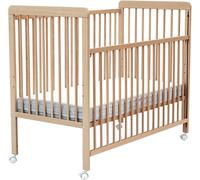 AT4 Baby Cot ESSENTIAL con Cuna Corredera Haya Lacada 60 x 120 cm - talla60x120 cm