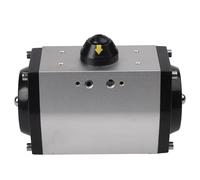 At40/at52 - Actuador neumático para válvulas de bola de doble efecto de 90°, cuerpo de aluminio, presión nominal de 0,3-0,7 MPa, uso de control de procesos de automatización industrial (AT52)