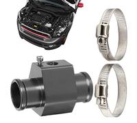 Atacado del sensor de temperatura: accesorio de calibre de temperatura del radiador de aluminio, adaptador de tubería de refrigerante del automóvil | Conector del medidor de temperatura automática de
