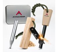 Atacama Firestehl Firestarter Set Firestarter Kienspan Flint Camping Outdoor