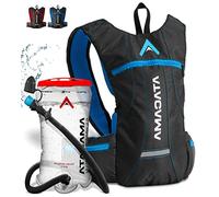 ATACAMA Mochila de Hidratacion Trail Running con Bolsa de Agua 2L - Mochila Ciclismo MTB Impermeable - Bolsa Hidratacion para Senderismo - Mochila Running Bicicleta con Vejiga Hidratación Ultraligera