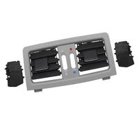 ATACDVDYEU Aire Acondicionado Deflector para BMW Serie 5 E60 E61 2003-2009 Consola Central Trasera Coche Aire Acondicionado Rejilla Ventilación CA Cubierta Panel(Grey)