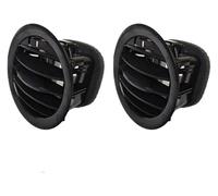 ATACDVDYEU Aire Acondicionado Deflector para Opel para Adam para Corsa D MK3 para Vauxhall 13417363 2201099 Negro/Cromo A/C Cubierta Ventilación Rejilla Salida(2 X Black)