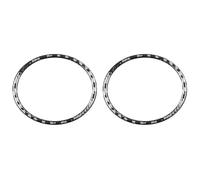 ATACDVDYEU Cubierta Decorativa para Acura TSX 2004-2008 Izquierda Derecha Embellecedor Fibra Carbono Salida Aire Tablero Instrumentos