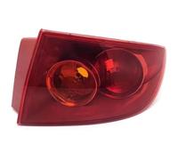 ATACDVDYEU Pilotos Traseros Coche Para Mazda 3 Sedan BK 2006-2012 Luz Trasera Lámpara Freno Señal Giro Carcasa Roja Luces(Outside Right)