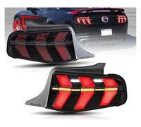 ATACDVDYEU Pilotos Traseros Coche Para Mustang 2010-2012 Luces Freno Traseras Luz Trasera Piezas Lámpara Coche De Quinta Generación Con 7 Modos De Señal Giro Lámpara Trasera