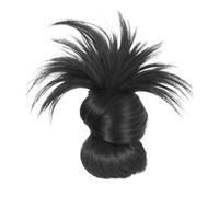 Atachable Feathered Bun Wig, Soft Messy Hairpiece, Lightweight Natural Look Comfortable Everyday Hair Clips, Perfect for Women, Girls, Friends, and Colleagues