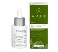 ATACHE C Vital Blast C Sérum Facial Vitamina C Antioxidante 30 ml | Con Ácido Hialurónico, Ácido Ferúlico y Ácido Tranexámico para una piel más luminosa y uniforme