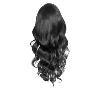 Atado a mano Pelucas delanteras de encaje Peluca cabello humano señoras africanas pequeños juegos rizado rizos ondulados se puede alisar y doblar pelucas Línea del cabello