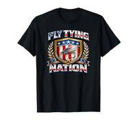 Atado de Moscas Fly Tying Nation Trucha Streamer Hackle Hook Camiseta