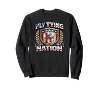 Atado de Moscas Fly Tying Nation Trucha Streamer Hackle Hook Sudadera