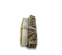 Atado Salvia Blanca, Palo Santo y Selenita | Ecológico y Sostenible | 100% Original | Kit Limpieza Energética | HOSTENATURA