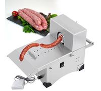 Atadora Eléctrica para Embutidos 200W - MáQuina EléCtrica Para Atar Salchichas, Automática con Pedal | Acero Inoxidable 304 Atadora De Salchichas | Todo Tipo Salchichas (0-50mm) | Comercial Hogar