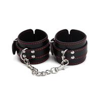 Ataduras De Tobillo Y Muñeca De Cuero Pu Ajustables Y Sexys,Ataduras De Puños Con Antifaz,Juguete Sexual De Bondage,Cuerda De Ataduras Múltiples Para Sexo,Accesorio Exótico De Bondage,Color Negro