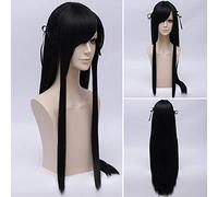 Atago Game Azur Lane Cosplay Pelucas Halloween Carnaval Azur Lane Disfraz Mujeres adultas Pelucas de cabello sintético + gorra de peluca