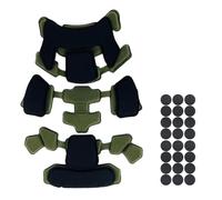 ATAIRSOFT FMA Tactical MT - Juego de almohadillas para casco de espuma viscoelástica mejorada, accesorios para casco Airsoft, color verde