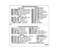 Atajos de teclado - Atajos de teclado generales, multiusos, instrucciones rápidas para Word/, pegatinas de atajos de teclado de 13 a 16 pulgadas para PC portátil