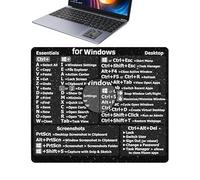 Atajos de Teclado - Pegatinas para Teclas de Acceso rápido para computadoras portátiles, Pegatinas para teclados portátiles | Pegatinas para Accesorios para PC Resistentes a rayones, Word/Guía rápida