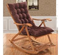 Ataoyus Cojín para silla, cojín de asiento y respaldo para mecedora, muebles de jardín, interior y exterior, patio, respaldo alto, 120 x 50 x 8 cm